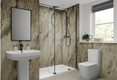 Cappuccino Stone Classic Multipanel Wall Panel